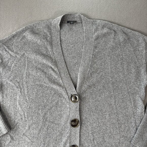 Ann Taylor Factory Cardigan Sweater Womens M Button Front Knit Top Preppycore - Picture 2 of 14